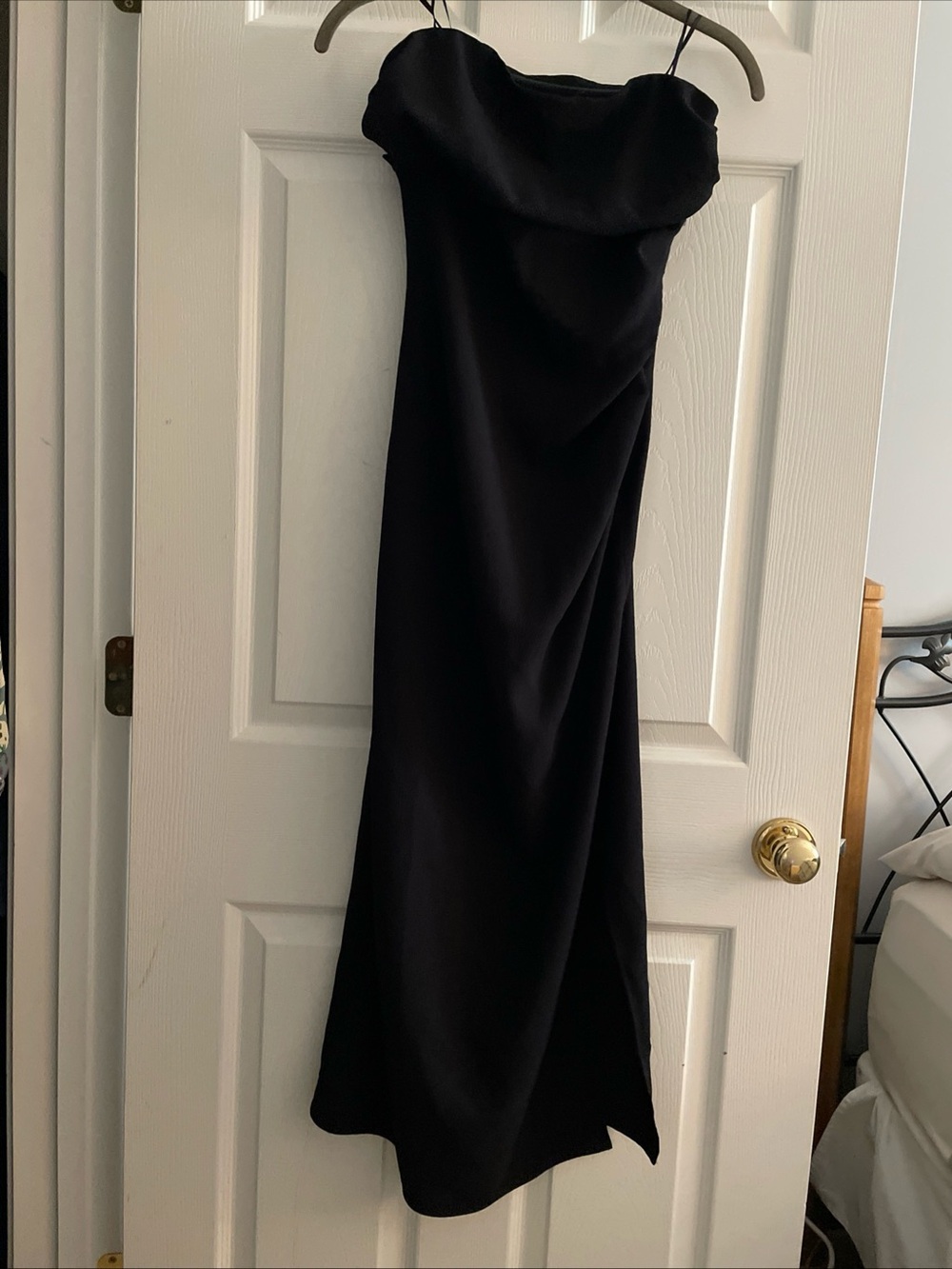 Zara Black Strapless Dress